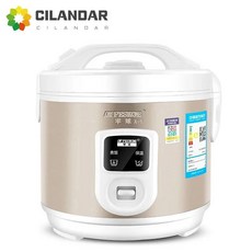 다기능 미니 밥솥 붙지않는표면 요리, 2.화이트3L - 220V