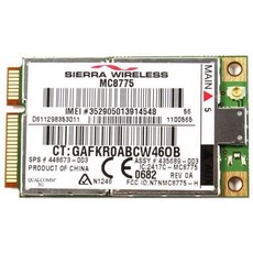 OEM정품 HP Sierramc8775 hs2300 3.6 Mbps 무선 휴대전화모뎀 WWAN카드 448673 002435689 002, 단일상품