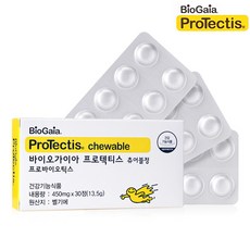 동성제약 바이오가이아 츄어블 유산균(딸기맛), 1개, 30정