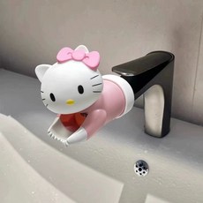 미키마우스수도꼭지 캐릭터수도꼭지 톰 제리 덤보 헬로키티 보호 커버 귀여운 동물 세면대 꾸미기 실리콘, 옵션5, 1개