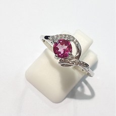 핑크토파즈반지