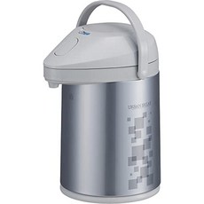 The-peacock 피코크 일제 보온포트 보온병 에어 주전자 2.2L 유리 보온어반 MPP-22 ZA, 1개