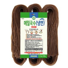 [팜쿡] 글루텐프리 순메밀 냉면 500g x 3팩 (9인분)