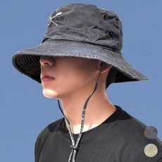 65cm 피그먼트 빅사이즈 사파리 왕대두 대두 버킷햇 벙거지 캠핑 모자 남자 여자 등산 정글모