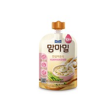 맘마밀 안심이유식 가리비와 두부(12개월) 100g, 아스파라거스와 닭가슴살, 1세트 - 맘마밀12개월