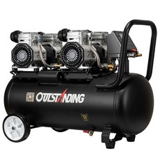 오일프리 저소음 컴프레셔 공기 압축기 220V 목공, B. S1100W 8L (이중관 상부가스), 1개