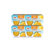 Dole 후룻볼 망고 113g x 16개입 (4입 4팩) / 간편 컵과일, 64개