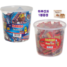 HARIBO 하리보 해피콜라 980g + 스타믹스 1kg, 1세트, 1980g
