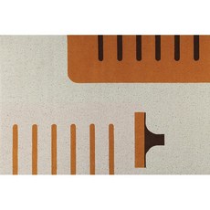모던 스타일 현관 도어 매트 미끄럼 방지 절단 주방 욕실 복도, L.120x140cm, 1개