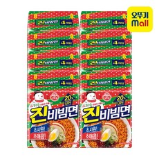 오뚜기 진비빔면 윈터에디션 163.5g 32개