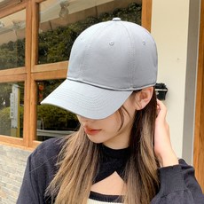 디아쿠아 남녀공용 대두겸용 무지 야구모자
