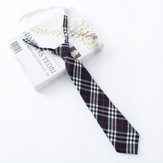 교복체크타이리본끈