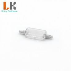 DIY 와이어 프로텍터 케이블 콘센트 플라스틱 USB 인클로저 전자 변압기 PCB 장치용 정션 43x22x11mm 100PCs로트, [01] 43x22x11mm, [04] transparent