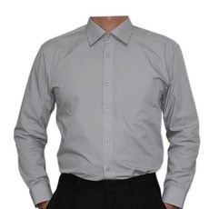 감탄사 남성용 레미지오 일자핏 긴팔 베이직 셔츠