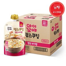 남양 맘스쿠킹 간편 후기이유식 15개월부터 찜닭아기밥 140gx10봉, 100g, 10개 - 남양맘스쿠킹