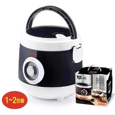 레이코 쿠커 블랙캣 미니밥솥 1~2인용, SH-RM200