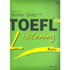 How to Master Skills for the TOEFL iBT Listening Basic, 다락원