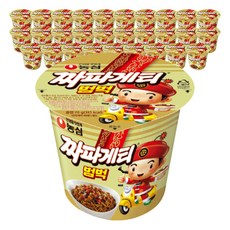 농심 짜파게티범벅 70g 30개 학원 학교 야유회 사무실 탕비실 간식 집 회사 휴게실