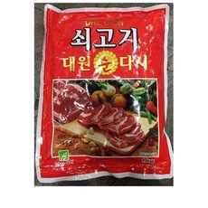 [더착한푸드]쇠고기다시 순(대원 1k) 식자재마트 대용량 업소용 다시 소고기다시 쇠고기다시