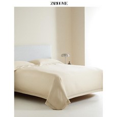 Zara Home 자라홈이불커버 3겹 트리밍 이불 커버 47103088712, 연노랑