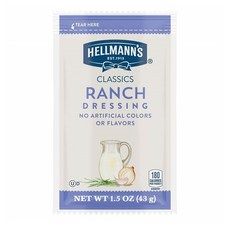 Hellmann's 헬만스 글루텐프리 클래식 랜치 샐러드 드레싱 43g 102개