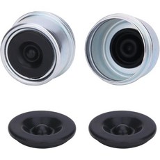 shliyitx 자동차 먼지털이 오일 차량용 기름 2pcs 1.98인치 트레일러 액슬 더스트 캡 컵 그리스 커버 허브 휠 베어링 대부분의 20003500파운드 덱스터용 Q130, 2개