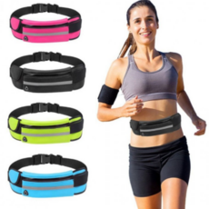 헬스앤핏불 러닝벨트 플립벨트 런닝 러닝백 마라톤힙색 스마트폰 허리 밴드 벨크로 프리미엄 (그레이) 상품 이미지