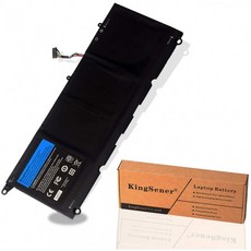 KingSener 90V7W Laptop 배터리 5K9CP JHXPY 0N7T6 0DRRP RWT1R DIN02 for Dell XPS 13 9343 13D-9343-18, 단일상품