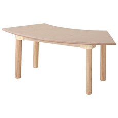 아이꿈터 자작합판곡선책상 유치 입식 H54.3cm, 곡선책상/H54.3cm(800049)