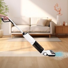 Yolancity 스팀 청소기 스틱형 물걸레 핸디 가정용 욜랑시 습식 건식 진공청소기 7 x 2600mAh 리튬 이온 배터리가 장착된 무선 걸레 3 in 1 및 셀프 클리닝 기