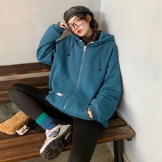나귀 소주 램스울 여성 겨울 두터운 융털 패딩 웰론