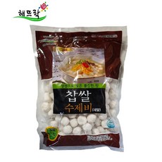 해뜨락 찹쌀수제비 새알 1kg 국내산 찹쌀60%, 1개