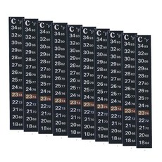 랩앤툴스 어항 온도계 스티커, 20개