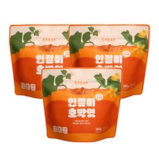 밀레의공방 인절미 호박엿 전통 수제엿 수능합격엿 개별포장, 3개, 150g