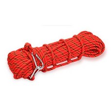 10MM PARACORD 10 M/20 M/30 M 캠핑 장비 등산 밧줄 암벽 등반 생활 안전 구조 야외 보조 도구, red|20m, 1개