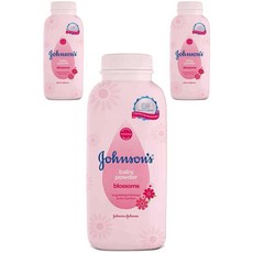 존슨즈 베이비 Johnsons Baby 블라썸 베이비 파우더 Blossoms Baby Powder, 3개, 100g
