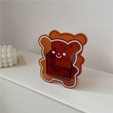 아크릴베어연필꽂이