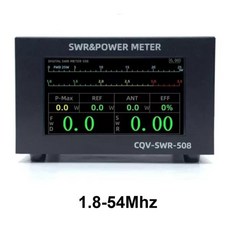 SWR 파워 계량기 CQV-SWR-508 200W 디지털 스탠딩 웨이브 계량기 1.8-54Mhz 4.3 인치 IPS 컬러 LCD 디스플레이에서 작동, 01 CQV-SWR-508