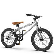BMX 묘기자전거 입문용BMX자전거 101075 새로운 BMX 정통 20 16인치 성능, 16인치 스포츠 실버