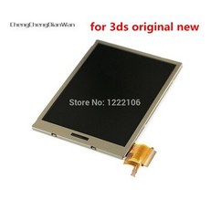 [해외] CHENGCHENGDIANWAN 3DS 하단 하단 LCD 디스플레이 화면 모니터 수리 부품, 상세내용표시