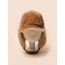 빈폴키즈 브라운 코듀로이 귀달이 윈터 캡 (BI088BU01D)