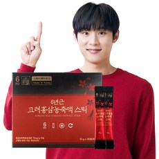 정원삼 6년근 고려홍삼 농축액 스틱 30개입 + 쇼핑백, 10g, 30개