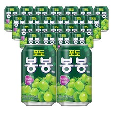 해태 봉봉포도 / 포도 음료, 340ml, 24개