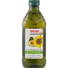 Iberia 아보카도 및 해바라기 오일 1.5L(50온스) 168006, 1개, 1.5L