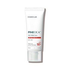 파인시카 소나무 시카 마일드 선크림 35ml SPF50+ PA++++ 차바이오랩 저자극 선크림, 1개