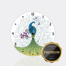 보석비즈십자수시계