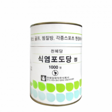 천혜당 식염정 식염포도당 1000정 현장 야외활동 여름철 온열질환 수분충전 폭염 영양제 탈수예방 [원산지:국산], 1개