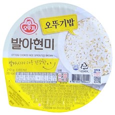 오뚜기 즉석밥 발아 현미밥 24입 210g, 24개