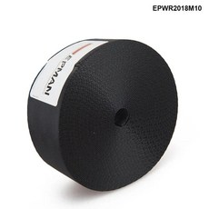 레이싱 벨트 범퍼카 epman 10 미터 강화 안전 웨빙 패브릭 카시트 하네스 웨빙 스트랩 2inch epwr2018m10 af, 검은색, 5.Black