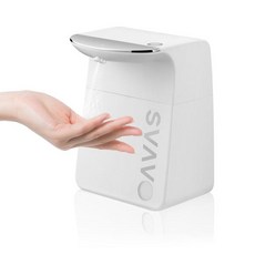 자동디스펜서 손세정제 주방욕실 SVAVO 가전 제품 현대 데스크탑 스마트 센서 비접촉 자동 스프레이 소독 비누 디스펜서 세련된 디자인 900ml, 1개